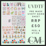 Easter pre made Uvdtf gang sheet (58x100cm)