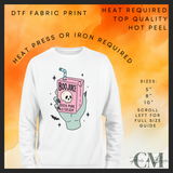 Boo juice Halloween DTF transfer