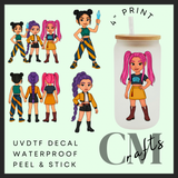 K-stars single decal (4”, 10cm)