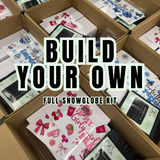 Build your own snowglobe kit (read description)