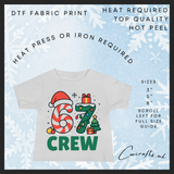 6 7 crew DTF transfer
