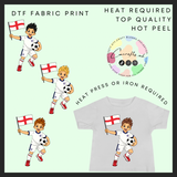 England boys DTF transfer