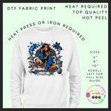 Professional overthinker DTF transfer