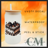 Vintage style Halloween Uvdtf single transfers (4” / 10cm)