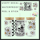 Mentally ill totally chill 16oz uvdtf wrap