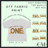 When I wake up Giraffe DTF transfer