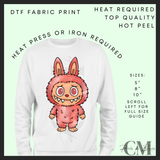 Monsters DTF transfers