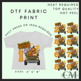 When I wake up safari ride DTF transfer