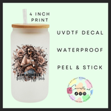 I may be humble Uvdtf single decal (4”, 10cm)