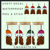 The bear collection classic 16oz uvdtf wrap