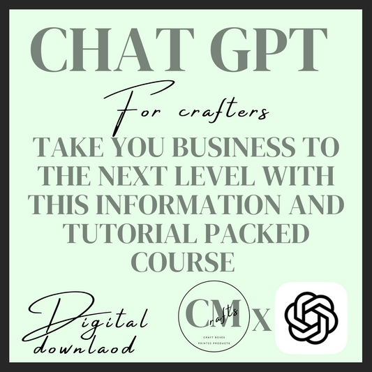 Chat GPT for crafters