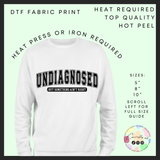 Undiagnosed but something ain’t right DTF transfer