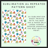 School Sublimation A4 sheet