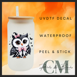 Pink Halloween Uvdtf single transfers (4” / 10cm)