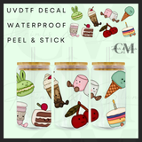 Jelly teddy deserts 16oz Uvdtf wrap