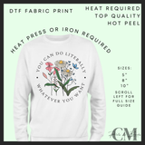 You can do literally whatever you want DTF transfer