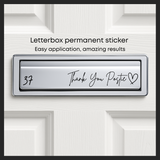 Mixed A4 letterbox element sheet