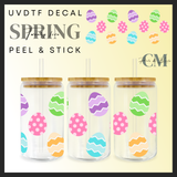 Colourful eggs 16oz uvdtf wrap