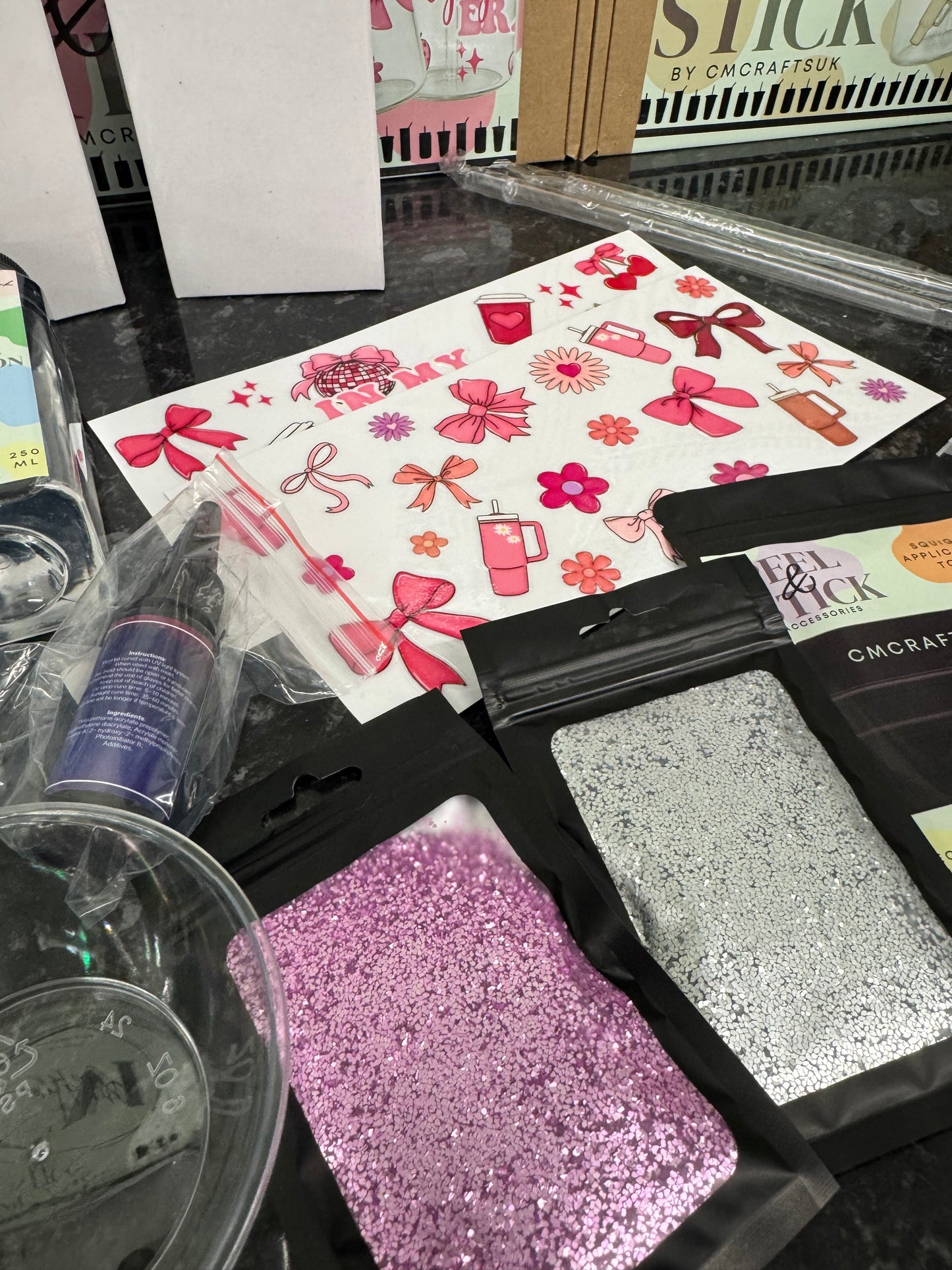 DIY snowglobe tumbler starter kit (read description)