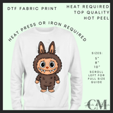 Monsters DTF transfers