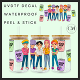 K-stars boys front facing pop 16oz uvdtf wrap