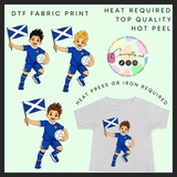 Scottish boys DTF transfer