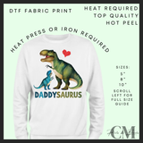 Daddy saurus Father’s Day DTF transfer