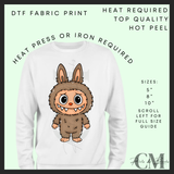 Monsters DTF transfers