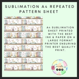Books & bunny’s Sublimation A4 sheet