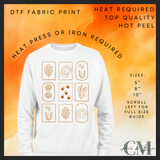 Autumn season DTF transfer