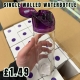 Purple single wall tumbler