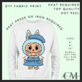 Monsters DTF transfers