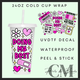 Doing my best 24oz Uvdtf wrap