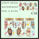 The monsters flowers 16oz uvdtf wrap