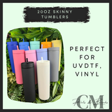 20oz skinny tumbler