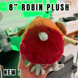 8” robin plush toy
