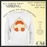 Easter jelly teddy DTF transfers