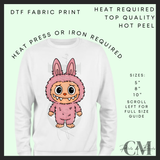 Monsters DTF transfers