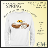 Easter jelly teddy DTF transfers