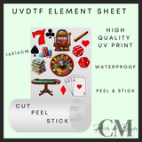 Casino Uvdtf element sheet
