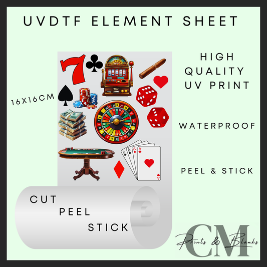 Casino Uvdtf element sheet