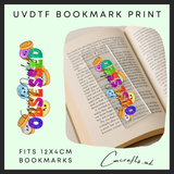 Squishy dumpling bookmark uvdtf wrap