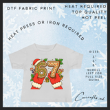 6 7 cookies DTF transfer