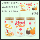 Beach please Uvdtf 16oz wrap