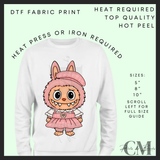 Monsters DTF transfers