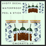 The bear collection 3 green 16oz uvdtf wrap