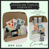 Snow globe tumbler starter kit