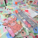 Diamond art keychain blind bag