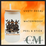 Vintage style Halloween Uvdtf single transfers (4” / 10cm)