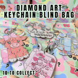 Diamond art keychain blind bag